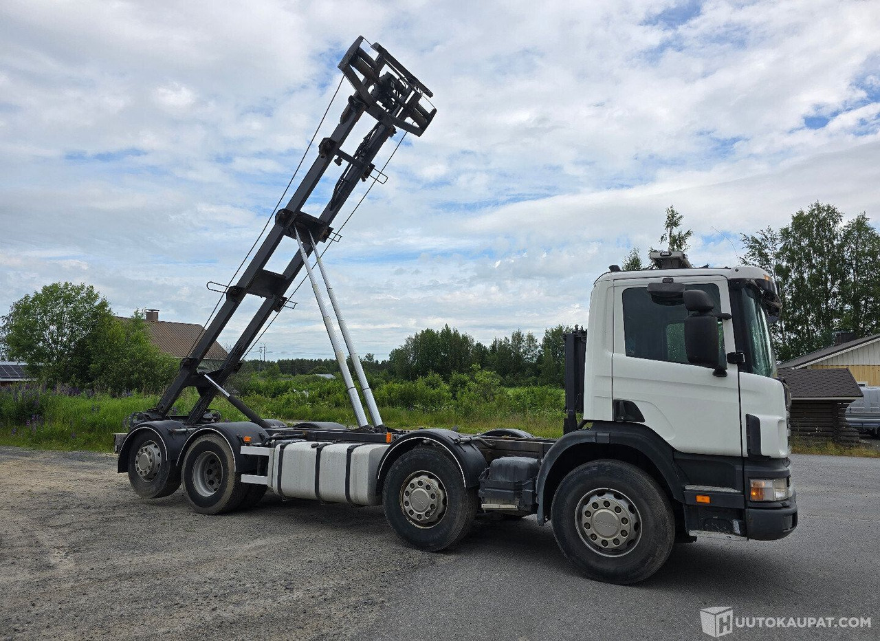 Scania 124G, 1999, Diesel, Seinäjoki - Caminhão com sistema de cabo: foto 1 Scania 124G, 1999, Diesel, Seinäjoki - Caminhão com sistema de cabo: foto 1