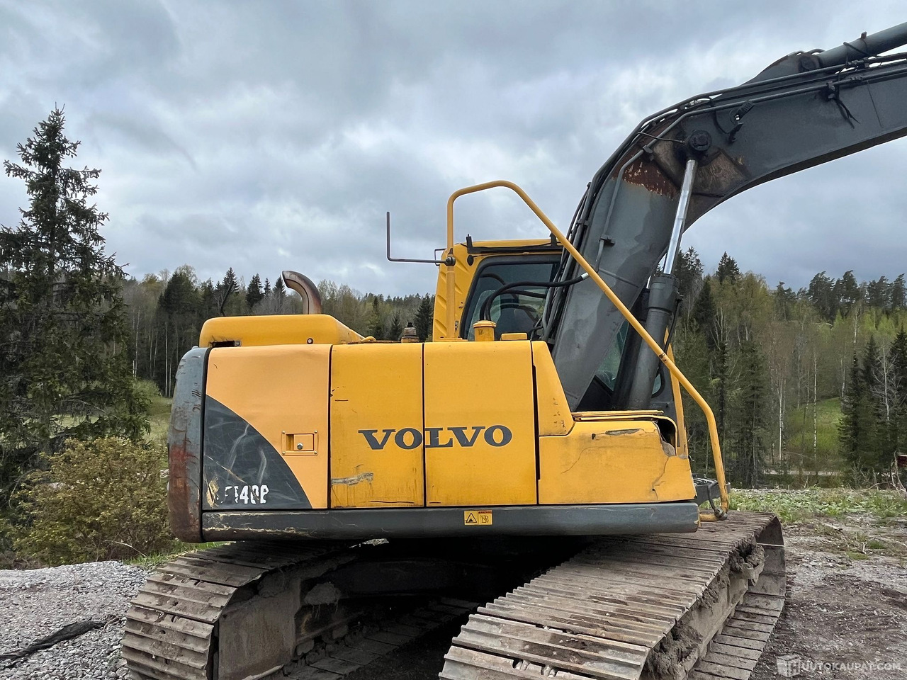 Volvo EC140B, kaivinkone, lähes uudet telat, 2002, Vihti - Escavadora de rastos: foto 5 Volvo EC140B, kaivinkone, lähes uudet telat, 2002, Vihti - Escavadora de rastos: foto 5
