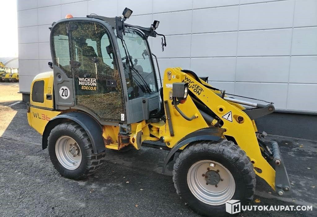 Wacker Neuson WL 36, 2014, 2,890 h Wheel Loader, Vantaa - Carregadeira articulada: foto 5 Wacker Neuson WL 36, 2014, 2,890 h Wheel Loader, Vantaa - Carregadeira articulada: foto 5