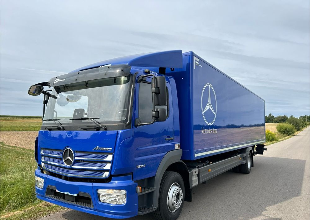 Mercedes-Benz Atego 1524 Z Niemiec 8.65m TOP 2018 Przód i tył na poduszkach 15t DMC / TOP STAN - Caminhão furgão: foto 2 Mercedes-Benz Atego 1524 Z Niemiec 8.65m TOP 2018 Przód i tył na poduszkach 15t DMC / TOP STAN - Caminhão furgão: foto 2