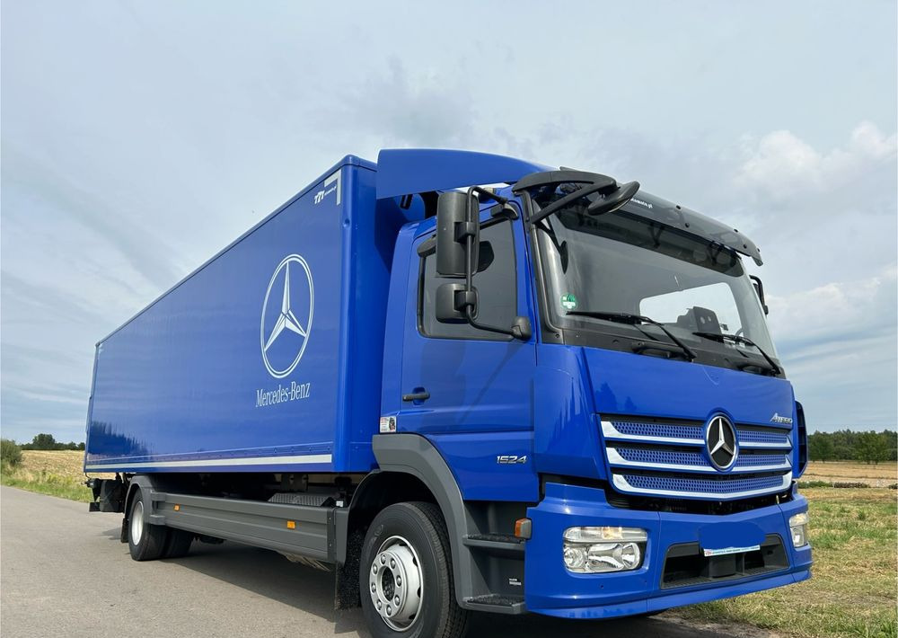 Mercedes-Benz Atego 1524 Z Niemiec 8.65m TOP 2018 Przód i tył na poduszkach 15t DMC / TOP STAN - Caminhão furgão: foto 1 Mercedes-Benz Atego 1524 Z Niemiec 8.65m TOP 2018 Przód i tył na poduszkach 15t DMC / TOP STAN - Caminhão furgão: foto 1