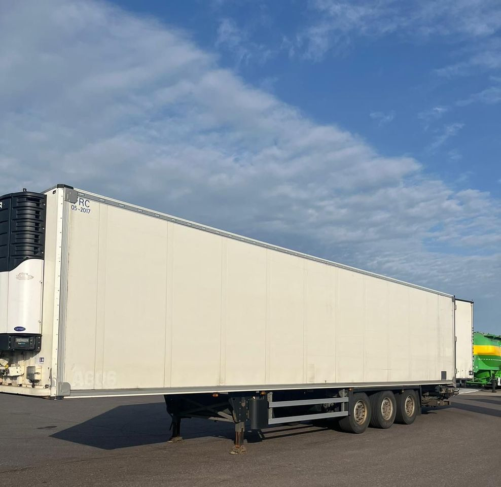 Schmitz Cargobull CARRIER MAXIMA 1300 / WINDA / DOPPEL STOCK / ŚCIANA GRODZIOWA / BELKI / PODNOSZONA OŚ / z Niemiec / TOP STAN 2011/ CARRIER CHŁODNIA CHLODNIA LODÓWKA PODWÓJNY ZAŁADUNEK PIĘTROWA - Semireboque frigorífico: foto 1 Schmitz Cargobull CARRIER MAXIMA 1300 / WINDA / DOPPEL STOCK / ŚCIANA GRODZIOWA / BELKI / PODNOSZONA OŚ / z Niemiec / TOP STAN 2011/ CARRIER CHŁODNIA CHLODNIA LODÓWKA PODWÓJNY ZAŁADUNEK PIĘTROWA - Semireboque frigorífico: foto 1