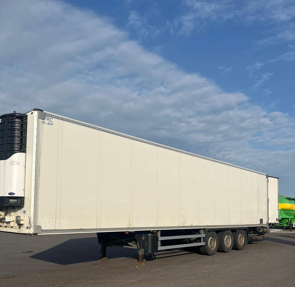 Schmitz Cargobull CARRIER MAXIMA 1300 / WINDA / DOPPEL STOCK / ŚCIANA GRODZIOWA / BELKI / PODNOSZONA OŚ / z Niemiec / TOP STAN 2011/ CARRIER CHŁODNIA CHLODNIA LODÓWKA PODWÓJNY ZAŁADUNEK PIĘTROWA - Semireboque frigorífico: foto 5 Schmitz Cargobull CARRIER MAXIMA 1300 / WINDA / DOPPEL STOCK / ŚCIANA GRODZIOWA / BELKI / PODNOSZONA OŚ / z Niemiec / TOP STAN 2011/ CARRIER CHŁODNIA CHLODNIA LODÓWKA PODWÓJNY ZAŁADUNEK PIĘTROWA - Semireboque frigorífico: foto 5