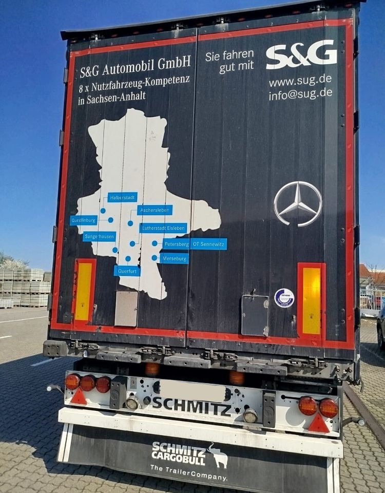 Schmitz Cargobull Standard 2016 z Niemiec ALUFELGI czarna lub srebrna / OŚ PODNOSZONA / ładne opony / od pierwszego właściciela / PALECIARA / OKAZJA - Semi-reboque de lona: foto 3 Schmitz Cargobull Standard 2016 z Niemiec ALUFELGI czarna lub srebrna / OŚ PODNOSZONA / ładne opony / od pierwszego właściciela / PALECIARA / OKAZJA - Semi-reboque de lona: foto 3