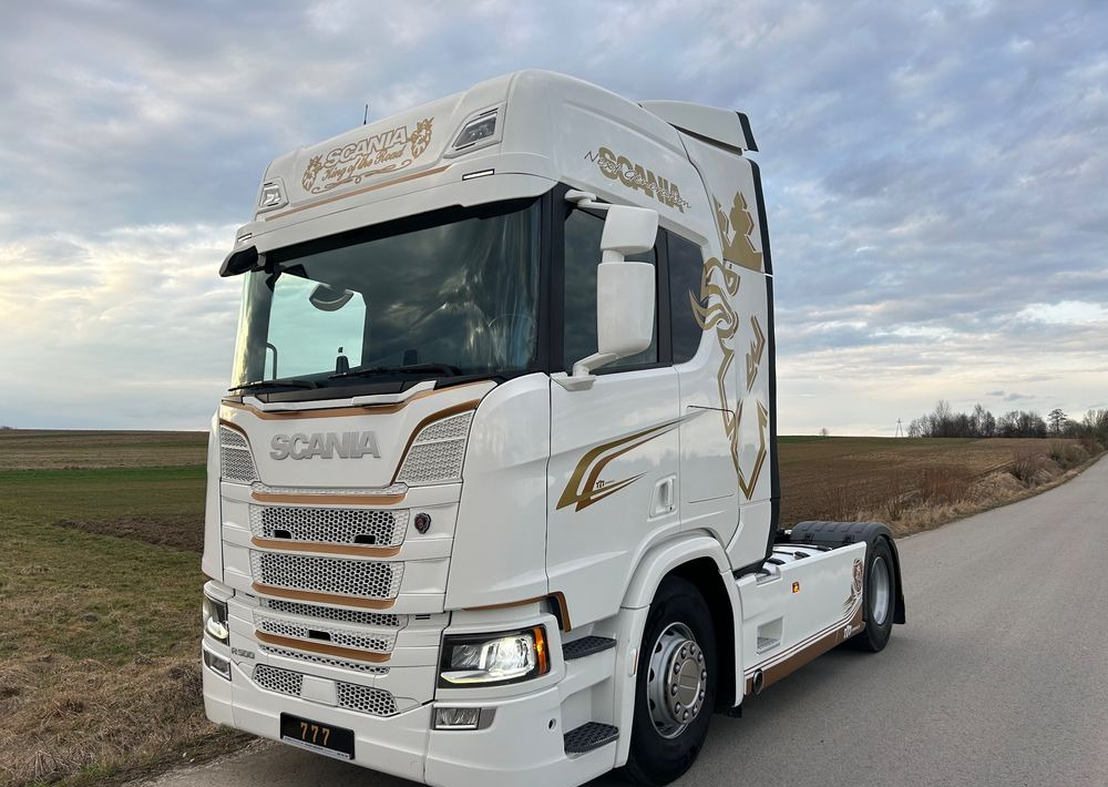 Tractor Scania R500 FULL AIR 2019 10x poduszki KLIMA POSTOJOWA / RETARDER / FULL SPOJLER / TOP STAN / od jedynego właściciela ! HYDRAULIKA spod beczki spożywczej ! / do wywrotu ruchomej podłogi beczki TOP TOP: foto 1