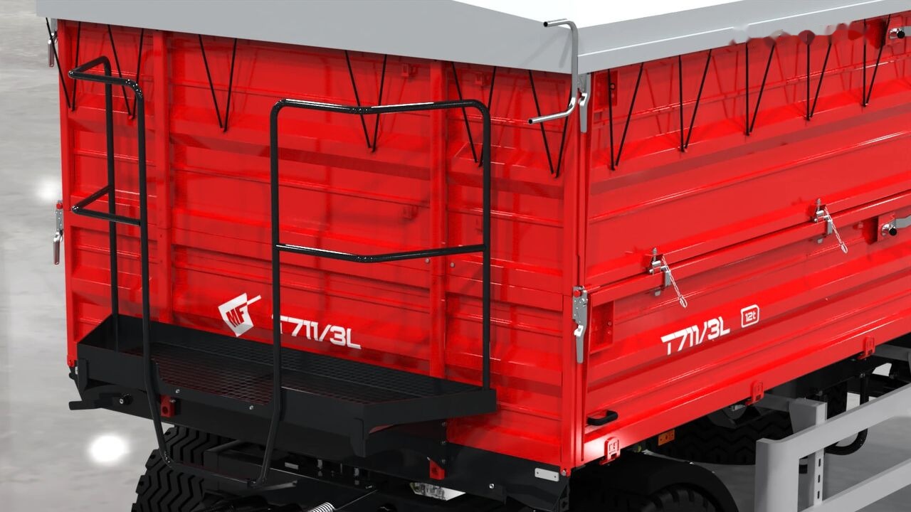 Metal-Fach T711/2L – 10t Long dwuosiowa - Reboque agrícola: foto 2 Metal-Fach T711/2L – 10t Long dwuosiowa - Reboque agrícola: foto 2