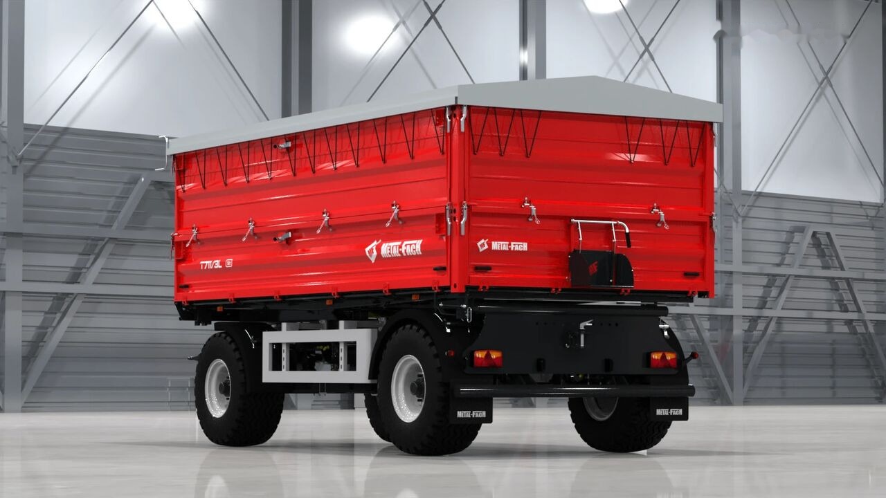 Metal-Fach T711/3L – 12t Long dwuosiowa - Reboque agrícola: foto 1 Metal-Fach T711/3L – 12t Long dwuosiowa - Reboque agrícola: foto 1
