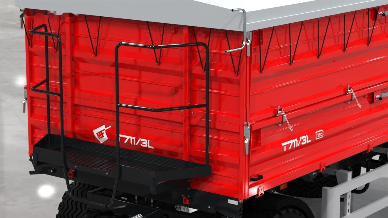 Metal-Fach T711/3L – 12t Long dwuosiowa - Reboque agrícola: foto 2 Metal-Fach T711/3L – 12t Long dwuosiowa - Reboque agrícola: foto 2