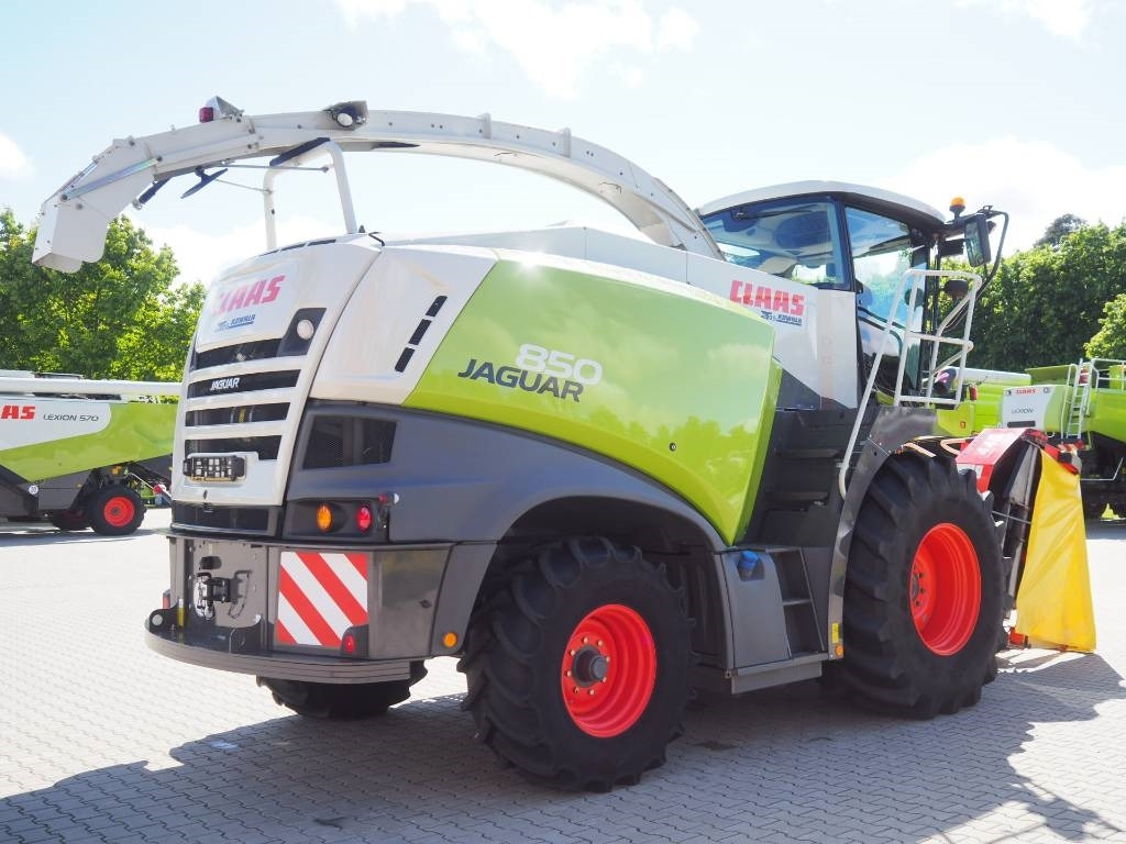 Claas Jaguar 850 + Kemper 445 - Picadora de forragem automotriz: foto 3 Claas Jaguar 850 + Kemper 445 - Picadora de forragem automotriz: foto 3