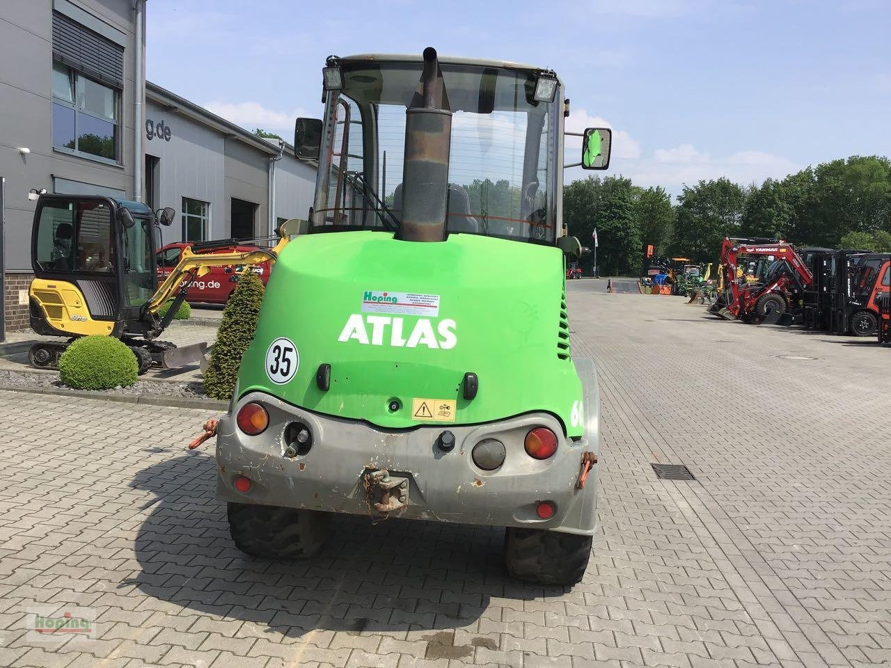 Carregadeira de rodas Atlas 60 (Schnellläufer 35km/h): foto 6