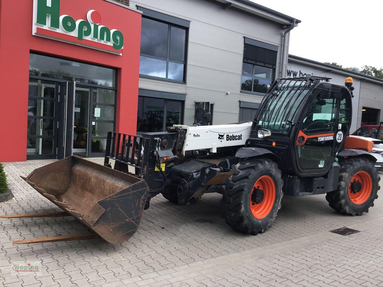Bobcat T36120SL - Empilhador telescópico: foto 2 Bobcat T36120SL - Empilhador telescópico: foto 2