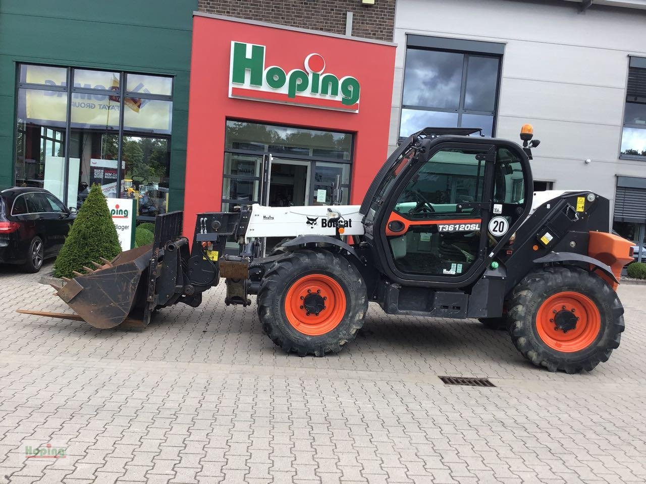 Bobcat T36120SL - Empilhador telescópico: foto 1 Bobcat T36120SL - Empilhador telescópico: foto 1