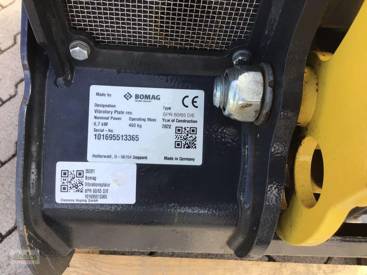 Bomag BPR 60/65 D/E - Placas vibratórias: foto 5 Bomag BPR 60/65 D/E - Placas vibratórias: foto 5