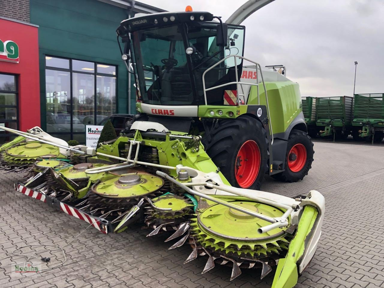 CLAAS 950 Jaguar - Picadora de forragem automotriz: foto 2 CLAAS 950 Jaguar - Picadora de forragem automotriz: foto 2