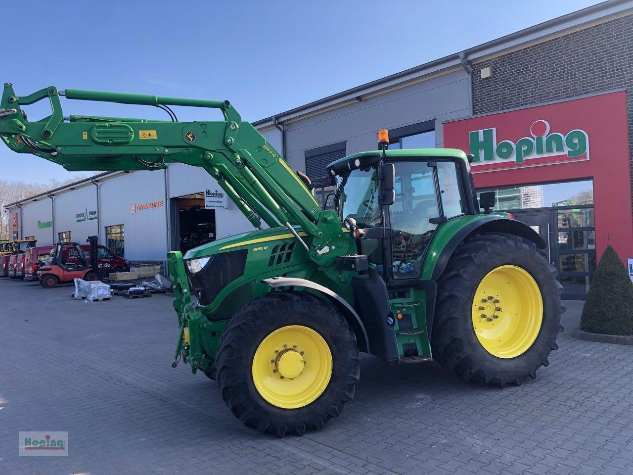 John Deere 6155 M - Trator: foto 1 John Deere 6155 M - Trator: foto 1