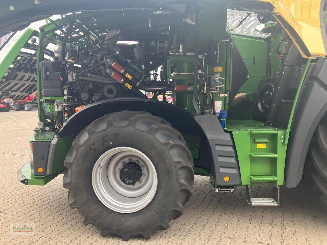 Krone Big X 780 - Picadora de forragem automotriz: foto 5 Krone Big X 780 - Picadora de forragem automotriz: foto 5