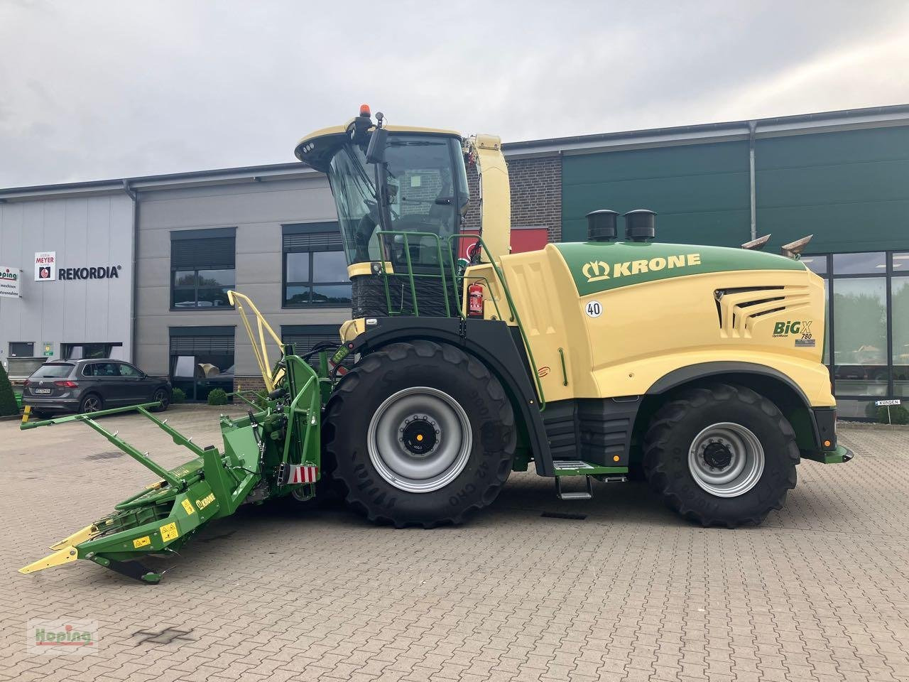 Krone Big X 780 - Picadora de forragem automotriz: foto 2 Krone Big X 780 - Picadora de forragem automotriz: foto 2