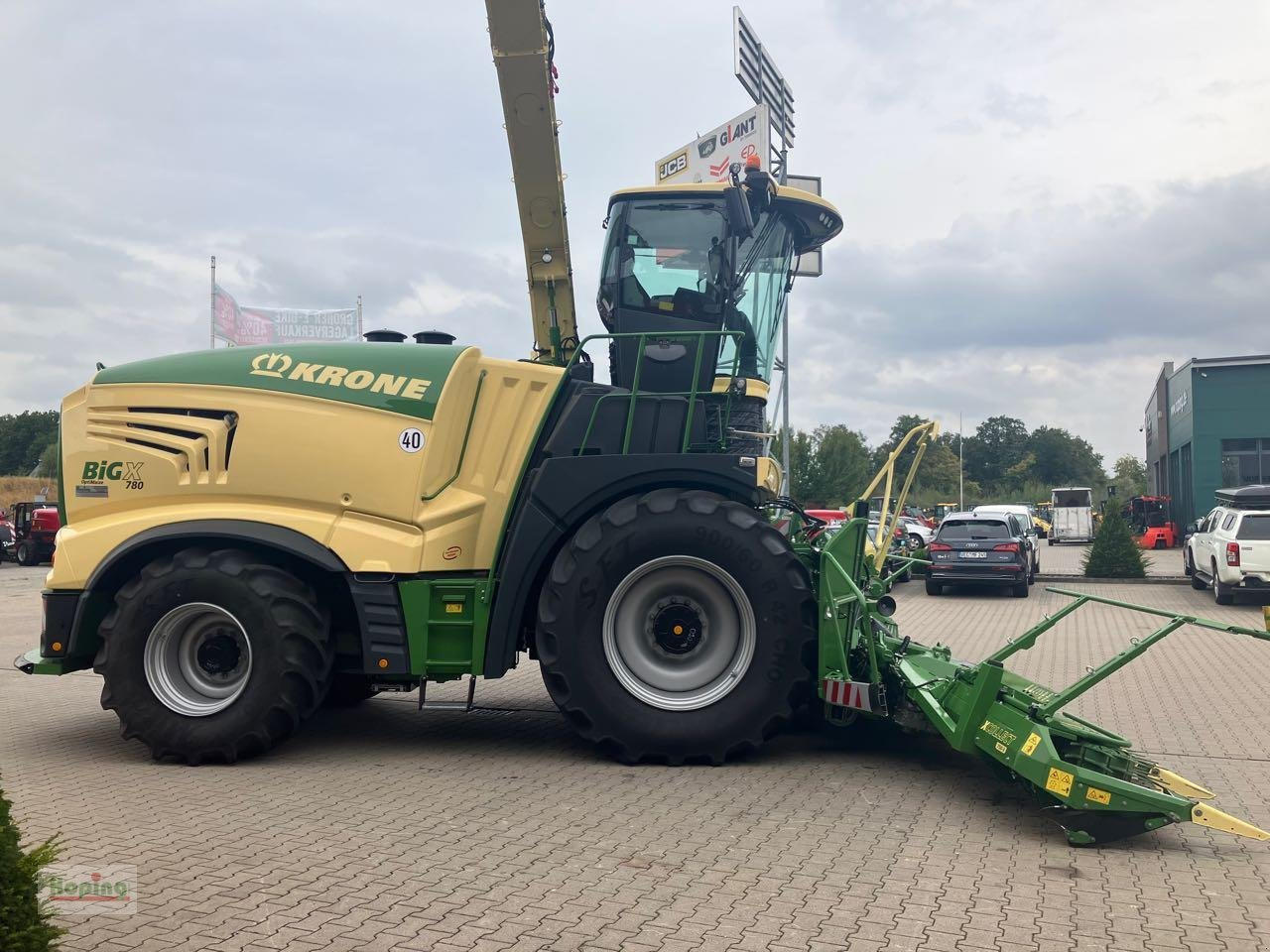 Krone Big X 780 - Picadora de forragem automotriz: foto 4 Krone Big X 780 - Picadora de forragem automotriz: foto 4