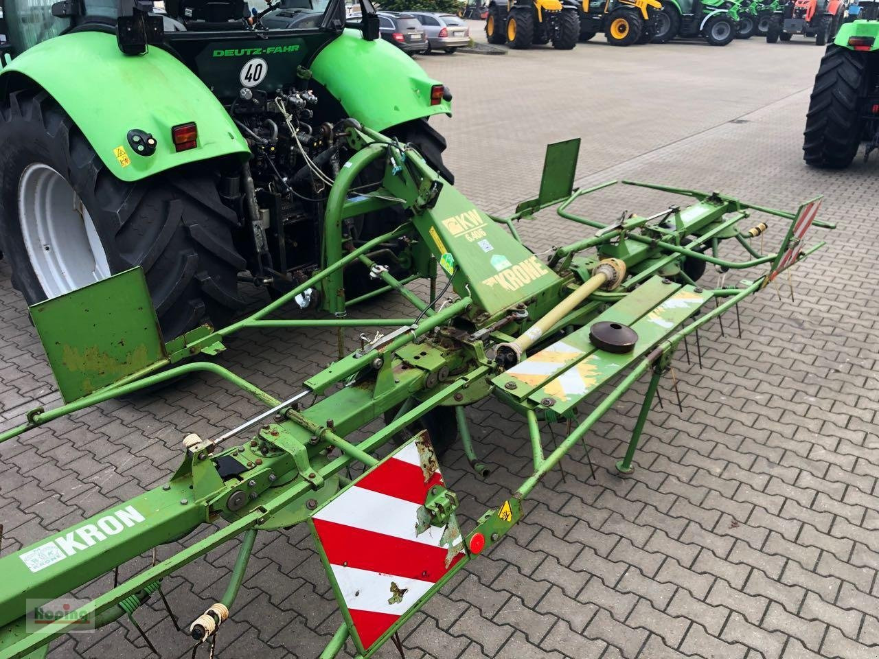Ancinho enleirador Krone KW 640.6: foto 11