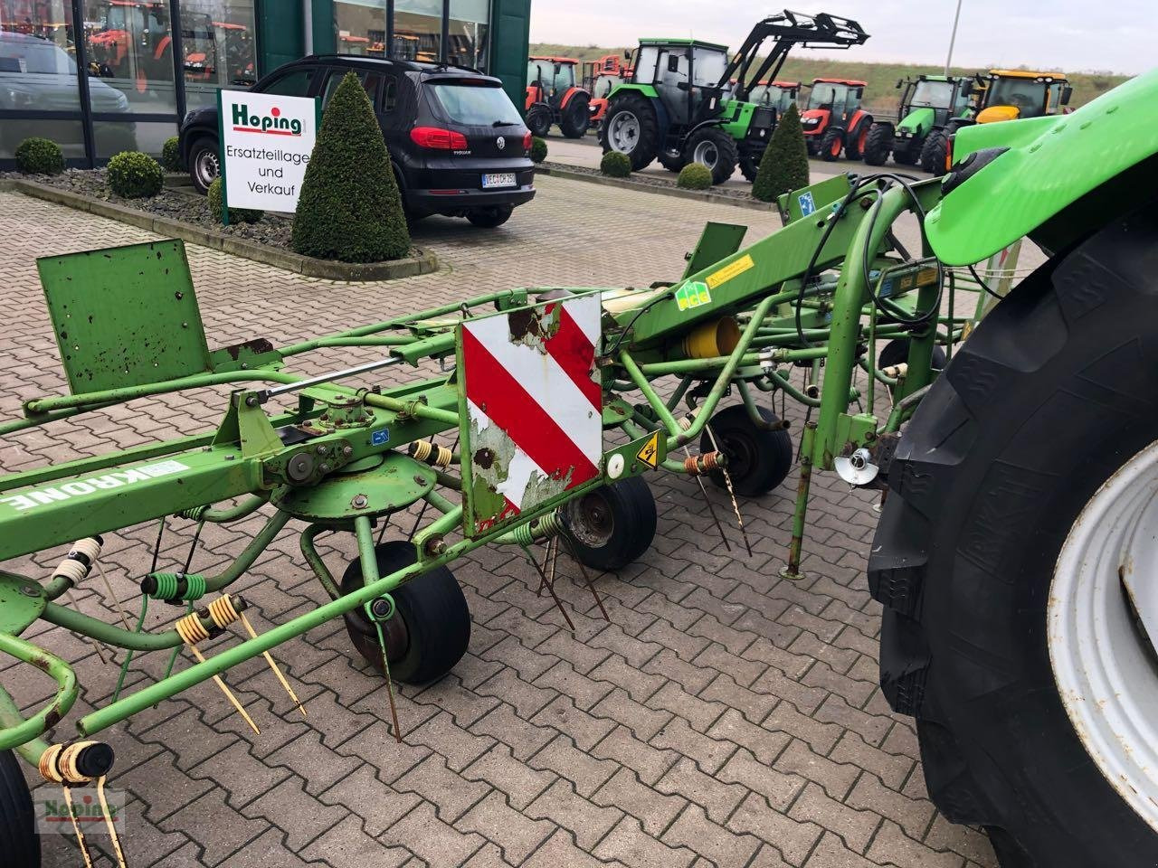 Ancinho enleirador Krone KW 640.6: foto 7