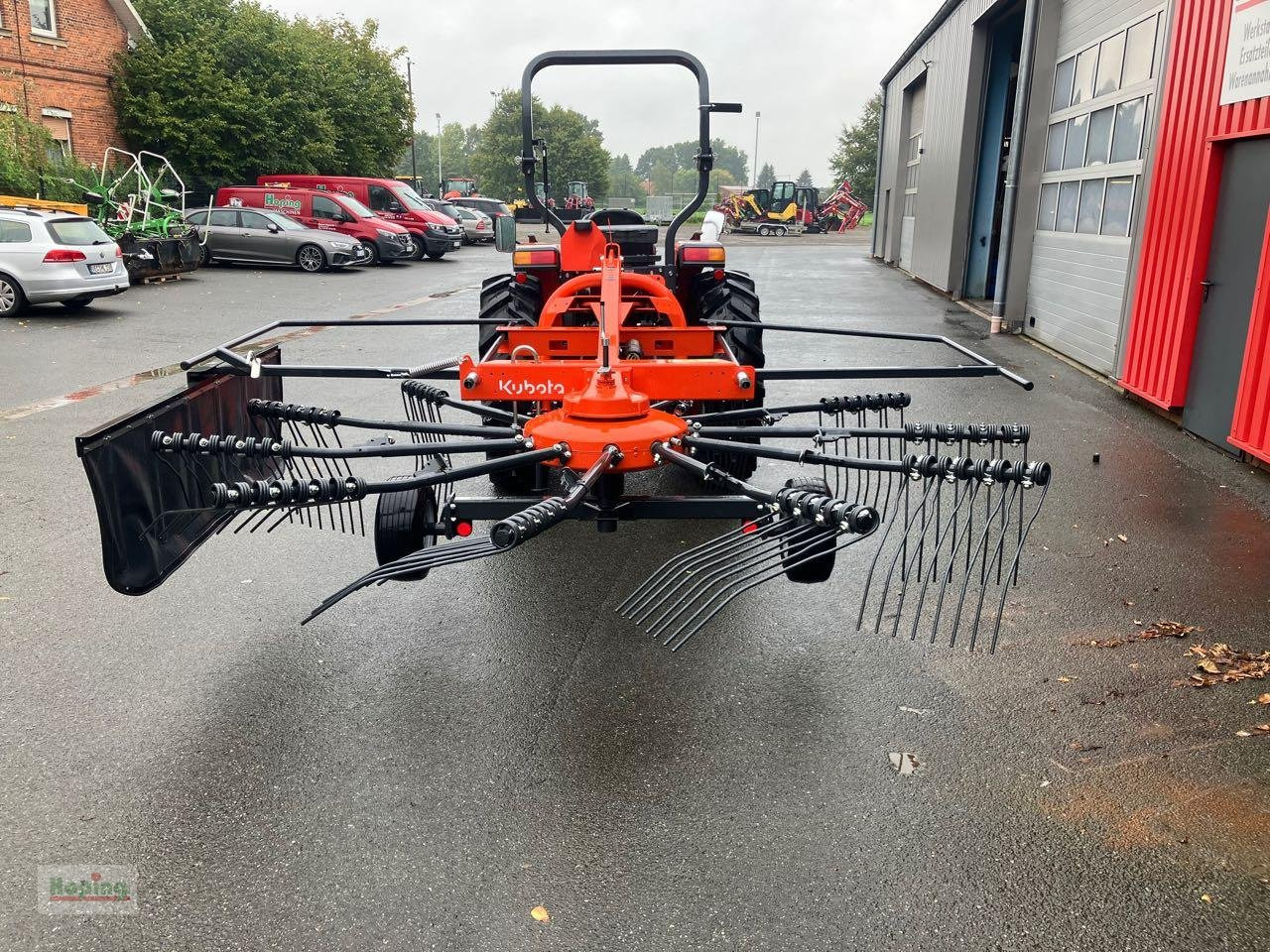 Kubota RA 1039 - Ancinho enleirador: foto 3 Kubota RA 1039 - Ancinho enleirador: foto 3