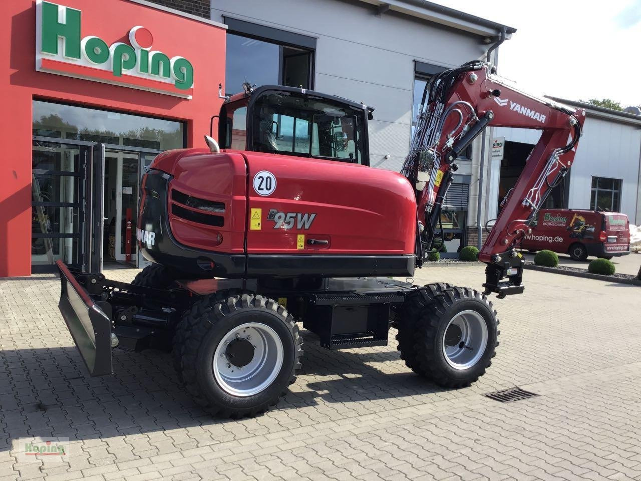 Yanmar B95W/5 - Mini escavadeira: foto 2 Yanmar B95W/5 - Mini escavadeira: foto 2