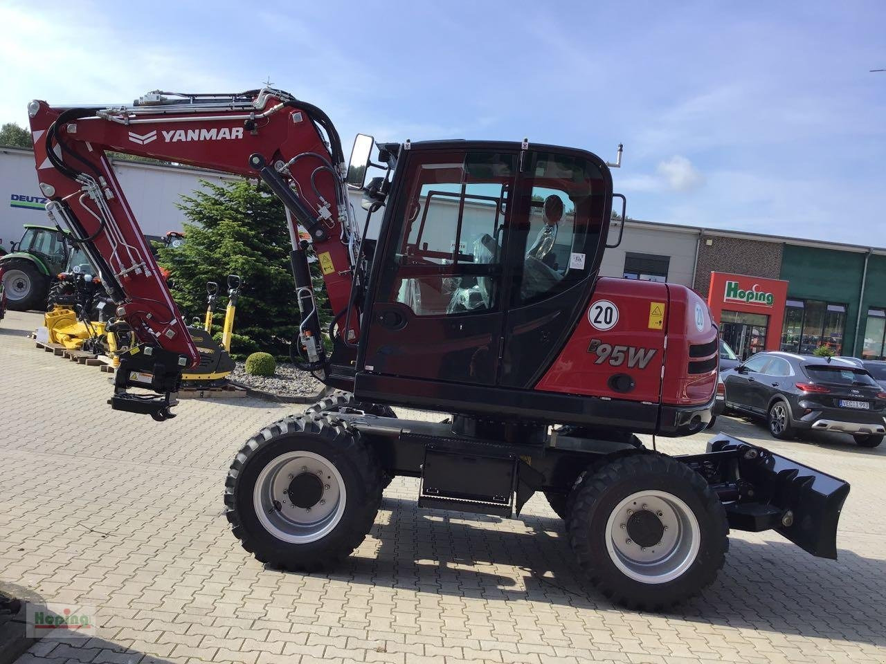 Yanmar B95W/5 - Mini escavadeira: foto 5 Yanmar B95W/5 - Mini escavadeira: foto 5