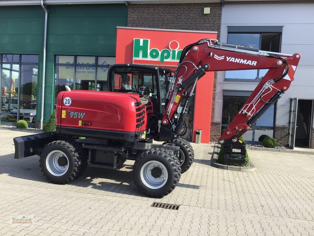 Yanmar B95W/5 - Mini escavadeira: foto 1 Yanmar B95W/5 - Mini escavadeira: foto 1