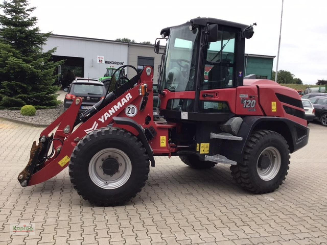 Yanmar V120/5 - Carregadeira de rodas: foto 4 Yanmar V120/5 - Carregadeira de rodas: foto 4