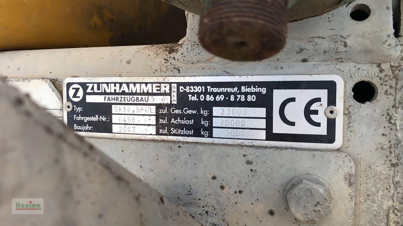Cisterna de chorume Zunhammer Pumptankwagen: foto 6
