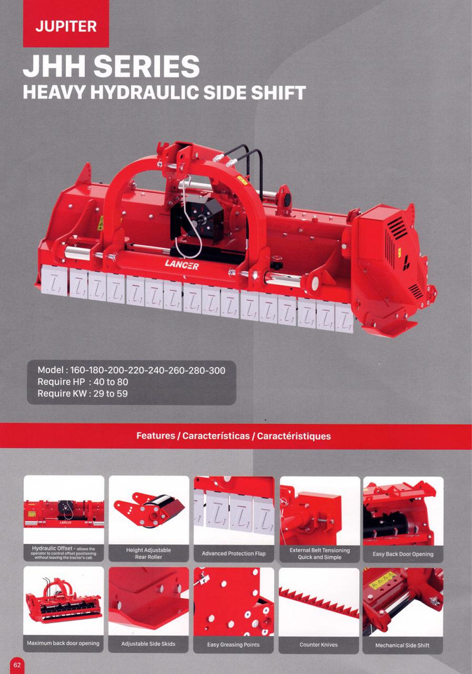 Lancer JUPITER JHH 280 - Triturador de martelos: foto 2 Lancer JUPITER JHH 280 - Triturador de martelos: foto 2