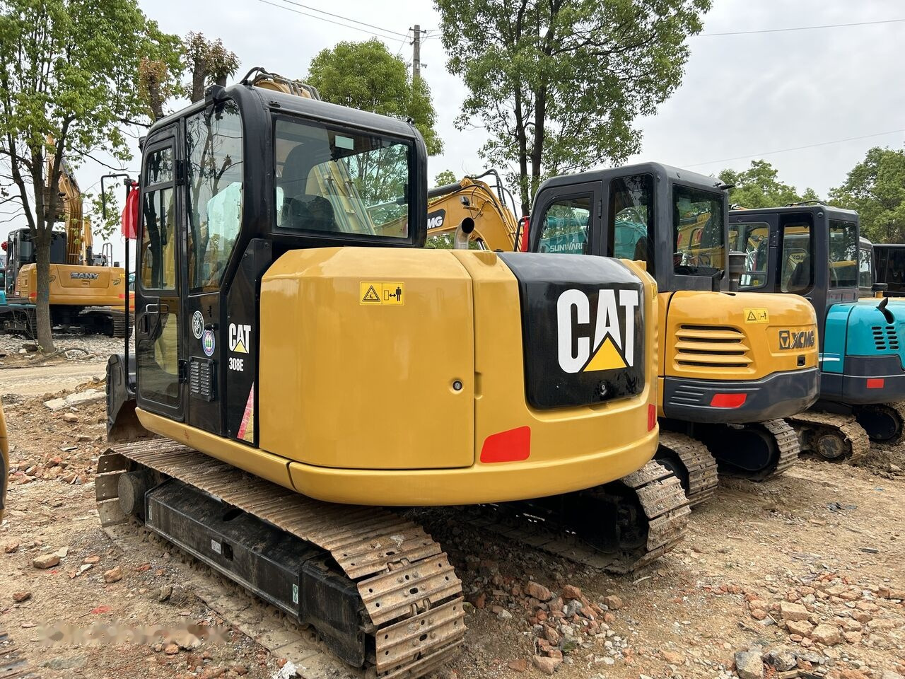 Caterpillar 308E - Mini escavadeira: foto 2 Caterpillar 308E - Mini escavadeira: foto 2