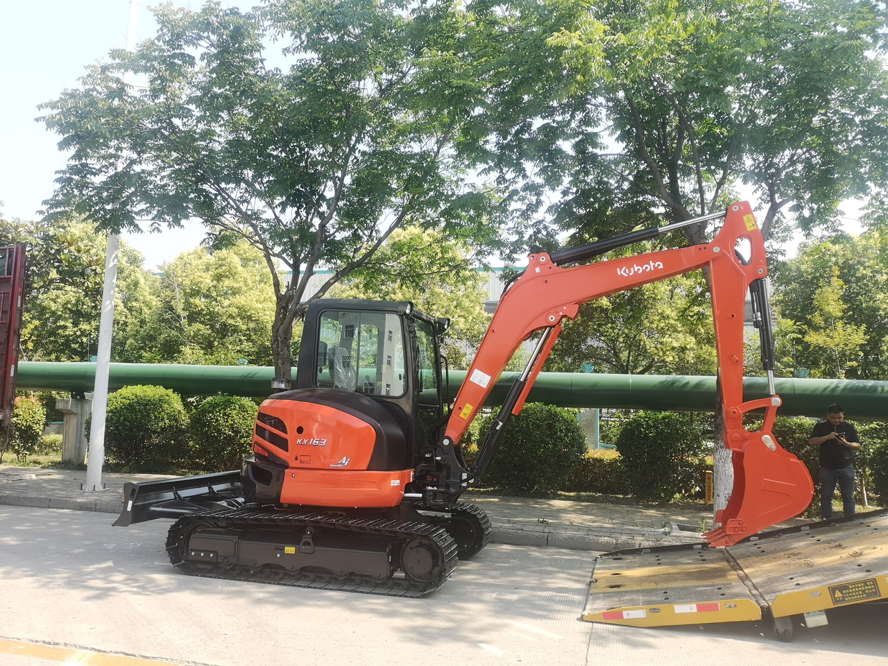 KUBOTA KX163-5 - Mini escavadeira: foto 2 KUBOTA KX163-5 - Mini escavadeira: foto 2