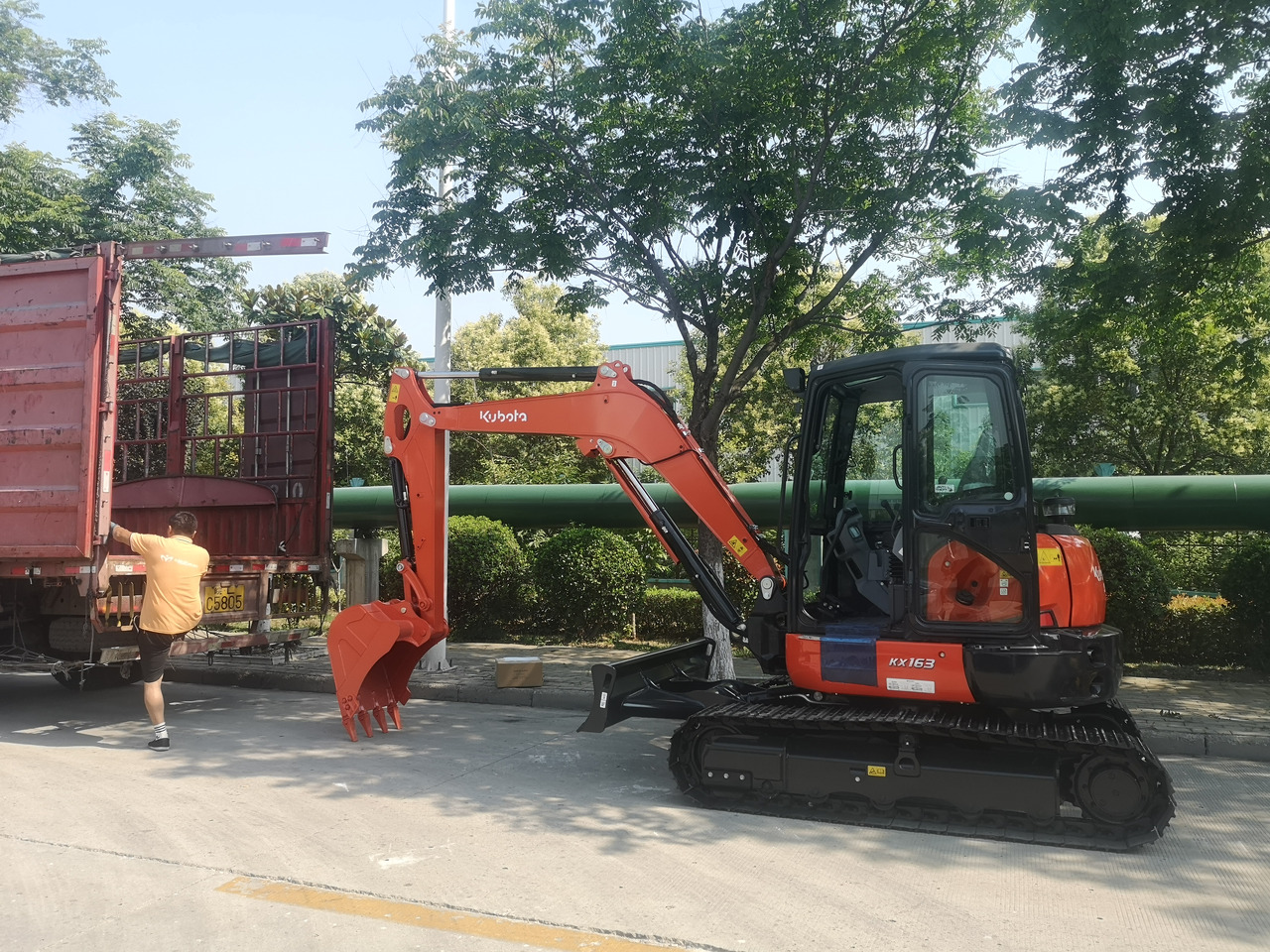 KUBOTA KX163-5 - Mini escavadeira: foto 5 KUBOTA KX163-5 - Mini escavadeira: foto 5