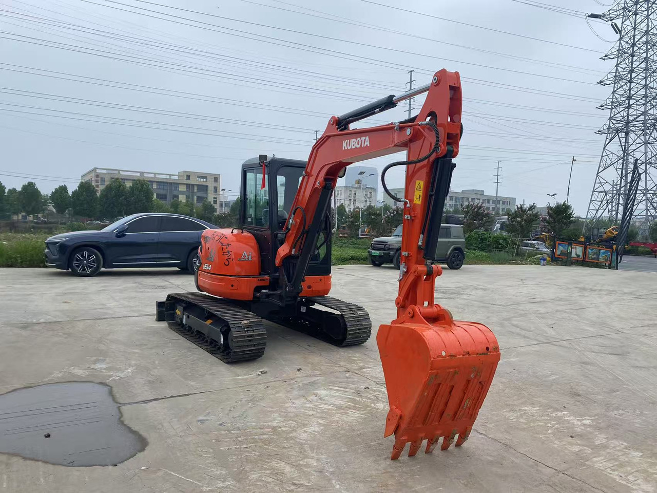 KUBOTA U55-4 - Mini escavadeira: foto 4 KUBOTA U55-4 - Mini escavadeira: foto 4