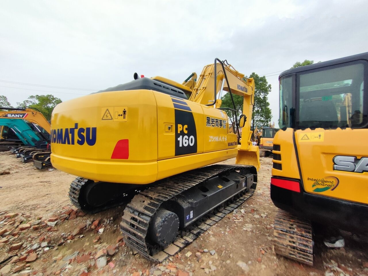 Komatsu PC160LC-7 - Escavadora de rastos: foto 4 Komatsu PC160LC-7 - Escavadora de rastos: foto 4