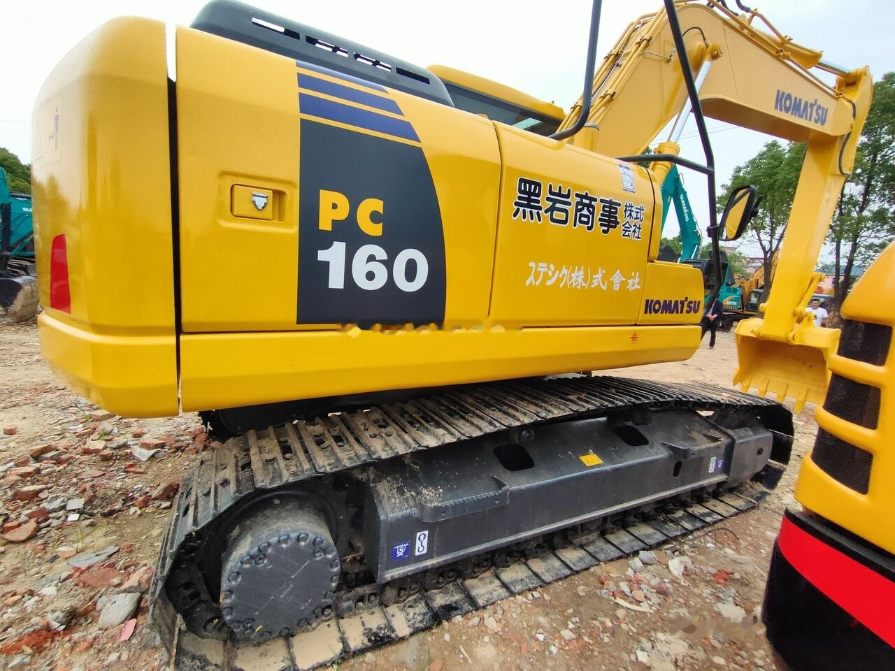 Komatsu PC160LC-7 - Escavadora de rastos: foto 3 Komatsu PC160LC-7 - Escavadora de rastos: foto 3