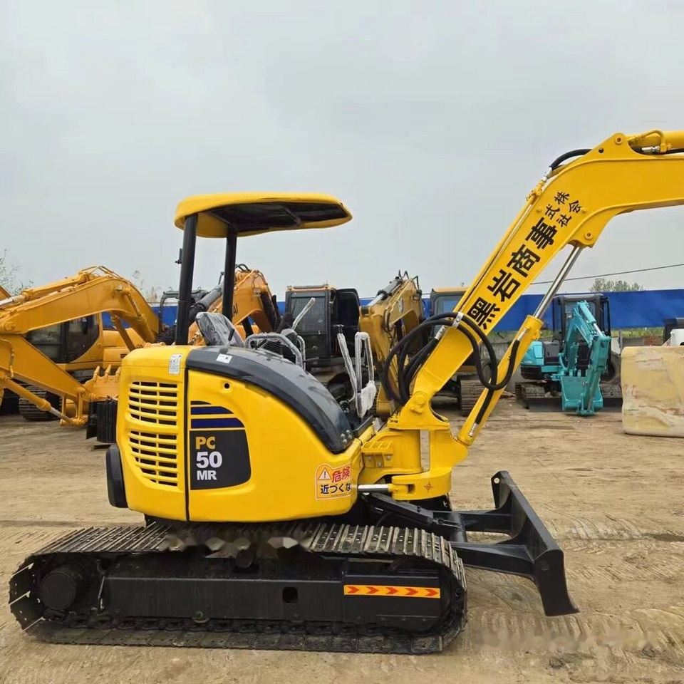 Mini escavadeira Komatsu PC50: foto 6 Mini escavadeira Komatsu PC50: foto 6