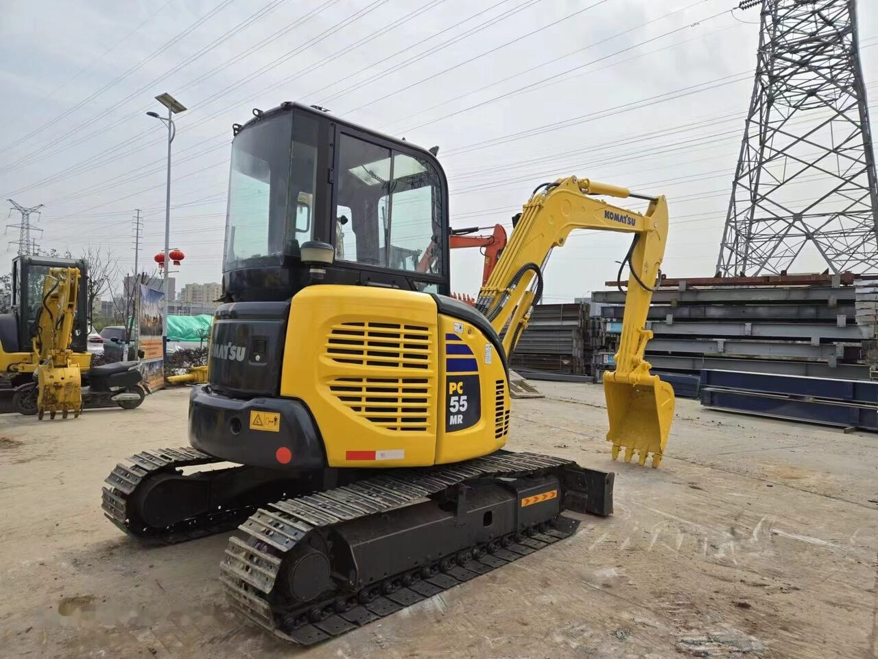 Mini escavadeira Komatsu PC55: foto 7