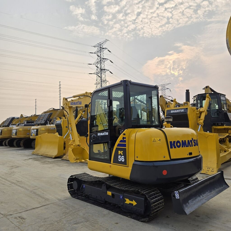 Komatsu PC56 - Mini escavadeira: foto 1 Komatsu PC56 - Mini escavadeira: foto 1