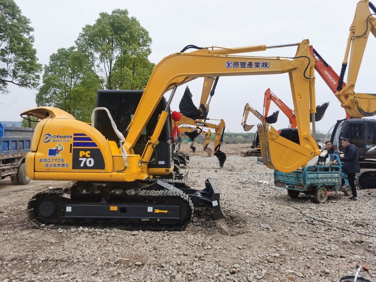 Komatsu PC70-8 - Escavadora de rastos: foto 1 Komatsu PC70-8 - Escavadora de rastos: foto 1