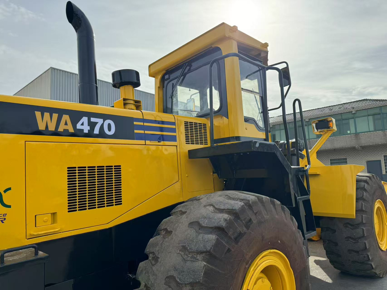 Carregadeira de rodas Komatsu WA470: foto 8