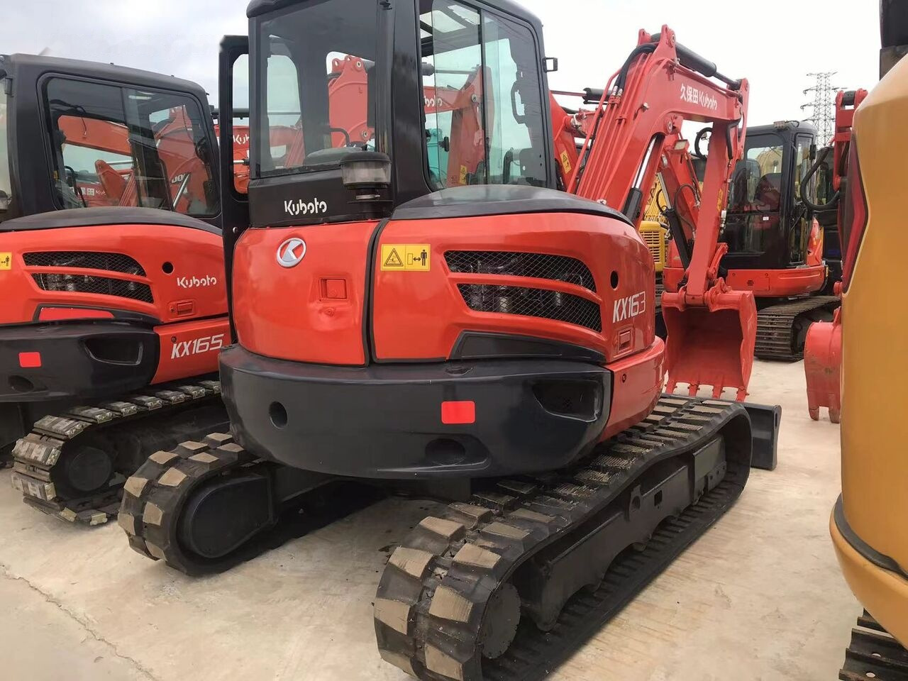Mini escavadeira Kubota KX163: foto 10