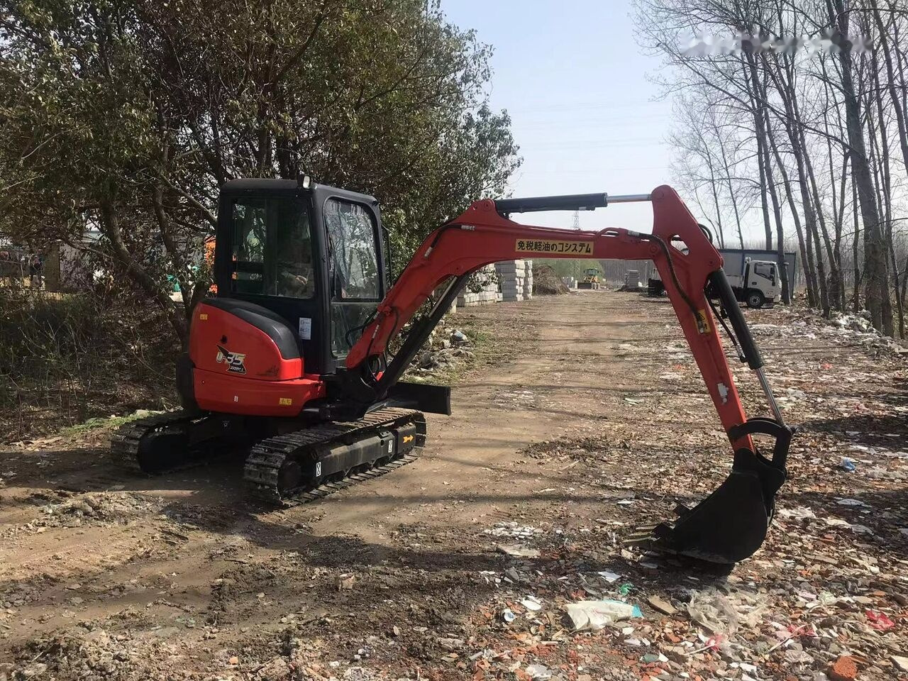 Mini escavadeira Kubota U35: foto 9