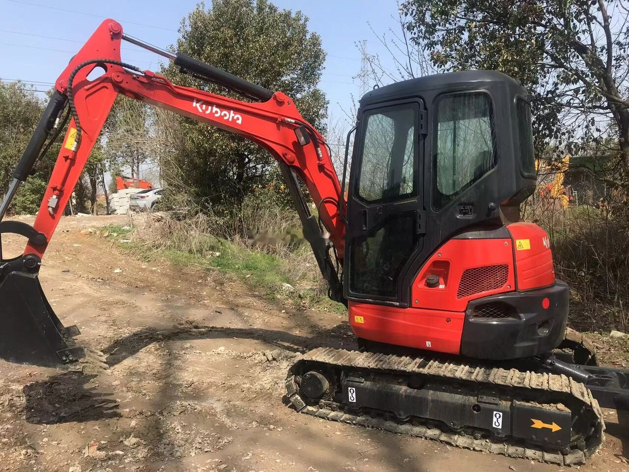 Kubota U35 - Mini escavadeira: foto 3 Kubota U35 - Mini escavadeira: foto 3