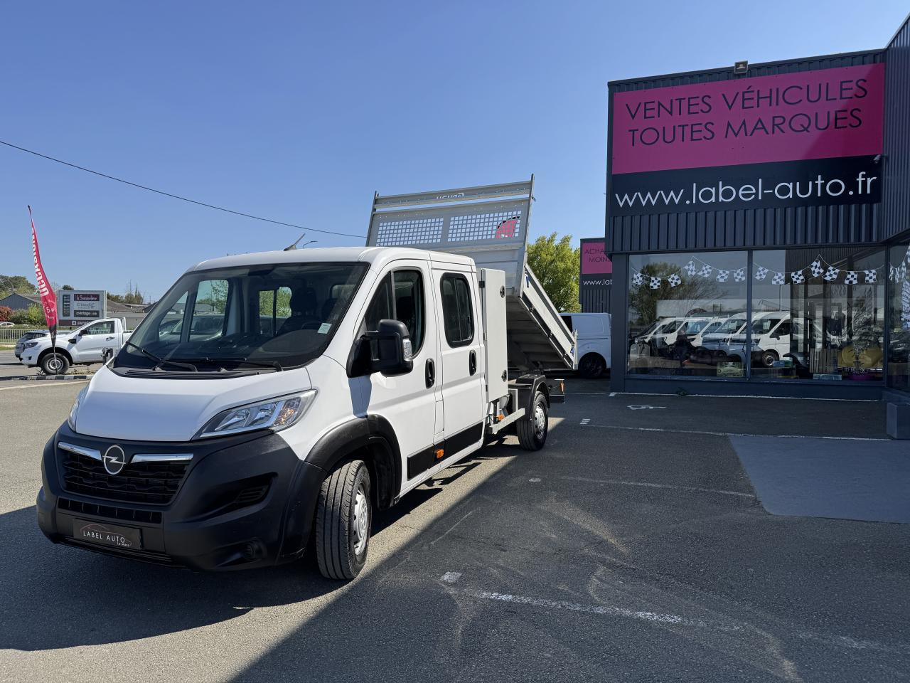 OPEL Movano 3.5t L3 2.2 HDi S&S Maxi - 165CH 2021 BENNE DOUBLE CABINE 6PL - Furgão basculante, Carrinha cabine dupla: foto 5 OPEL Movano 3.5t L3 2.2 HDi S&S Maxi - 165CH 2021 BENNE DOUBLE CABINE 6PL - Furgão basculante, Carrinha cabine dupla: foto 5