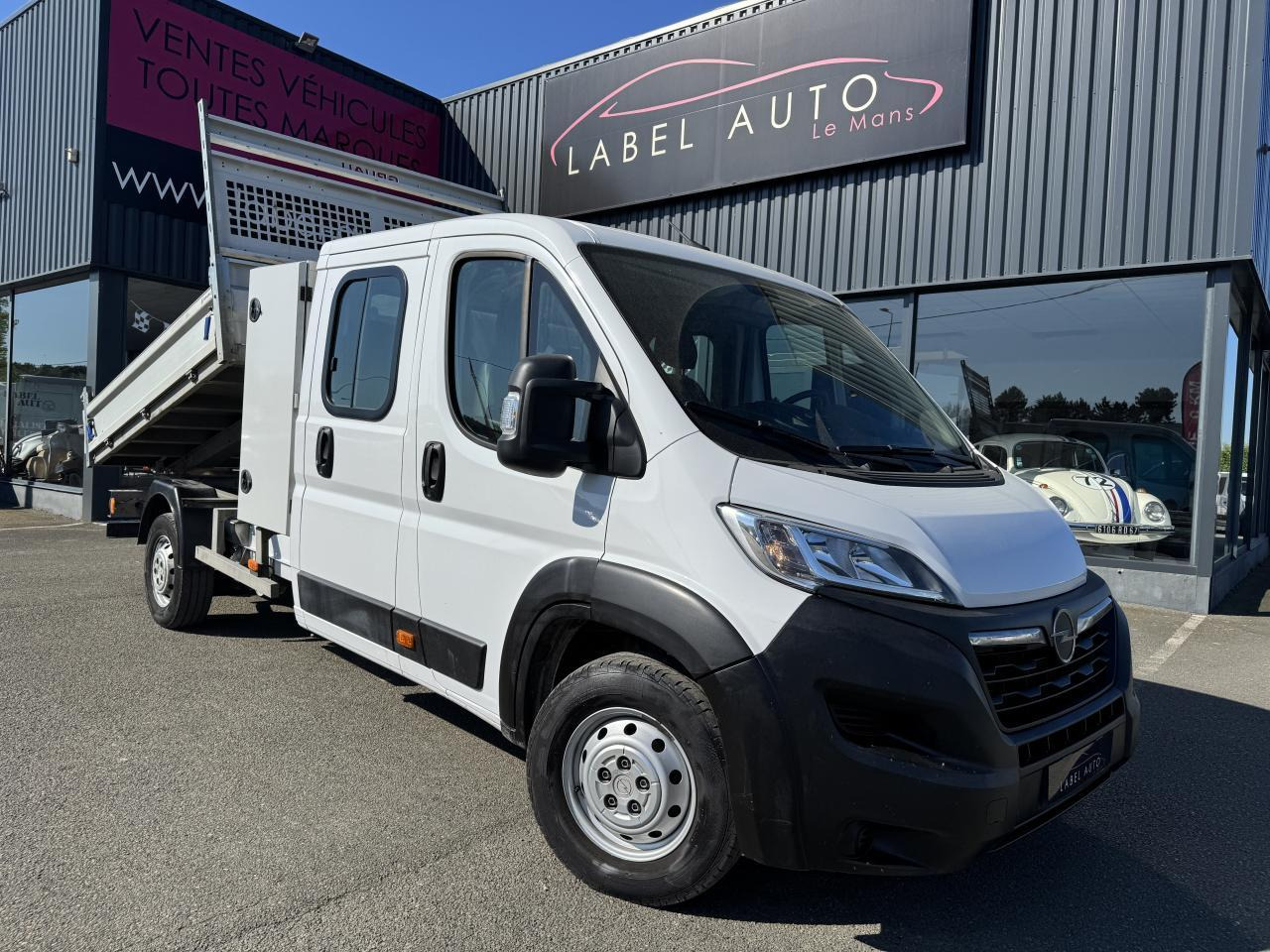 Opel Movano combi 165CH BLUEHDI S&S BENNE COFFRE DOUBLE CABINE 6 PLACES - Furgão basculante: foto 2 Opel Movano combi 165CH BLUEHDI S&S BENNE COFFRE DOUBLE CABINE 6 PLACES - Furgão basculante: foto 2