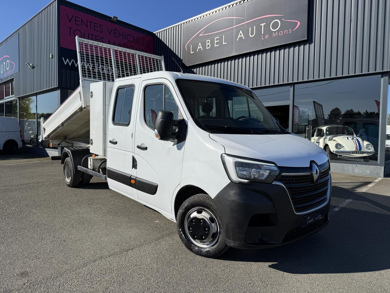 RENAULT MASTER 3T5 BENNE + COFFRE RJ DOUBLE CABINE 6 PL 2.3 DCI 130 CH CONFORT + GPS + REGUL + CLIM - Furgão basculante: foto 2 RENAULT MASTER 3T5 BENNE + COFFRE RJ DOUBLE CABINE 6 PL 2.3 DCI 130 CH CONFORT + GPS + REGUL + CLIM - Furgão basculante: foto 2
