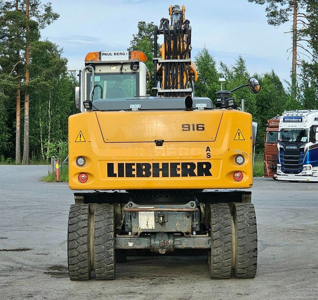 Liebherr A 916 - Escavadeira de rodas: foto 4 Liebherr A 916 - Escavadeira de rodas: foto 4