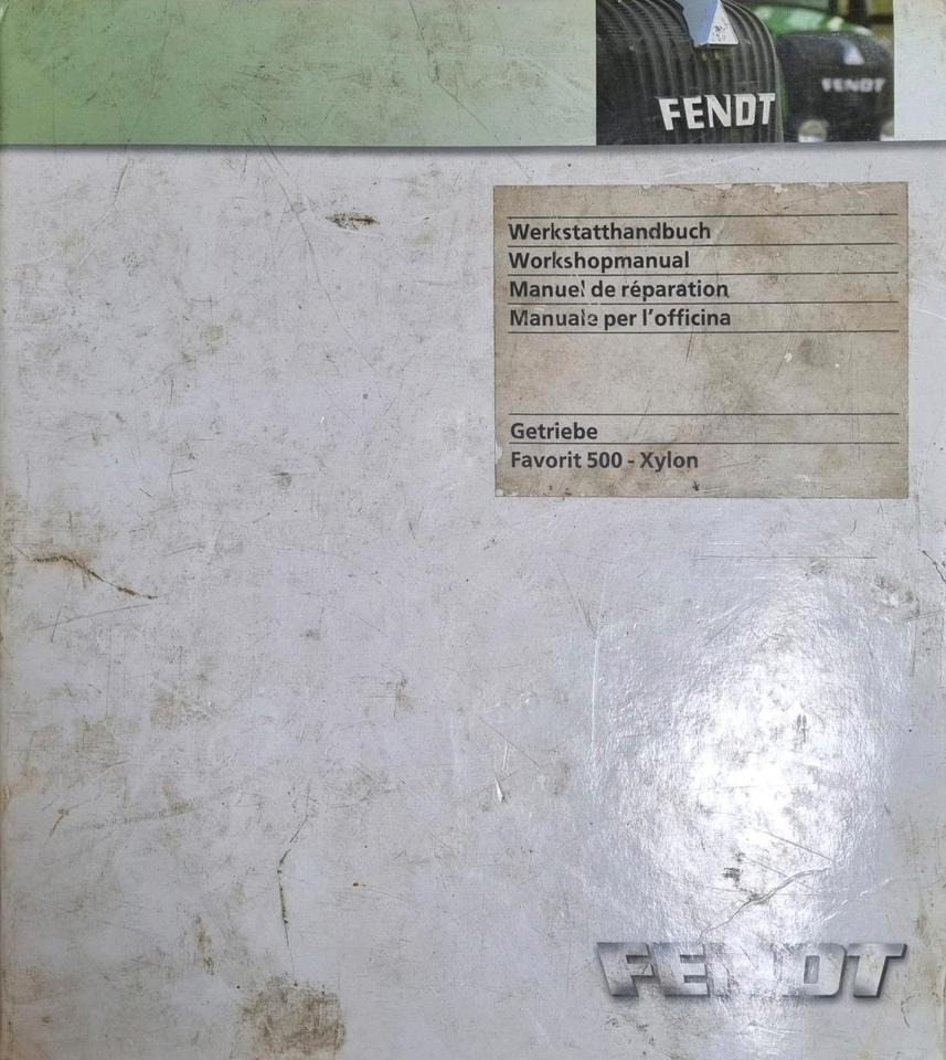 Fendt Xylon Werkstatthandbuch Reperaturanleitung 500 510 515 512 Favorit Werkstattbuch Bedienungsanleitung - Peça universal de Máquina agrícola: foto 1 Fendt Xylon Werkstatthandbuch Reperaturanleitung 500 510 515 512 Favorit Werkstattbuch Bedienungsanleitung - Peça universal de Máquina agrícola: foto 1